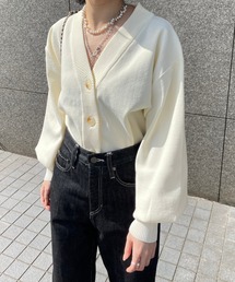 Ezick | ダンボールニットショートカーディガン(カーディガン/ボレロ)
