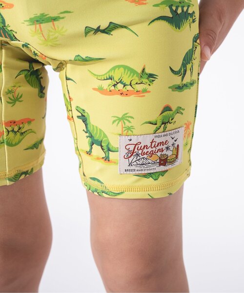 BREEZE（ブリーズ）の「２柄ボクサー水着_UVカット（水着・キッズ・イエロー/ブルー・120/110/90/100/80）」の8枚目の写真