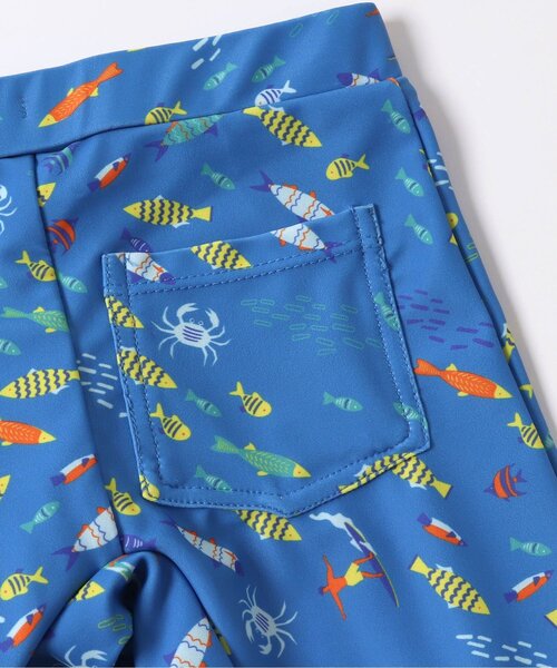 BREEZE（ブリーズ）の「２柄ボクサー水着_UVカット（水着・キッズ・イエロー/ブルー・120/110/90/100/80）」の13枚目の写真