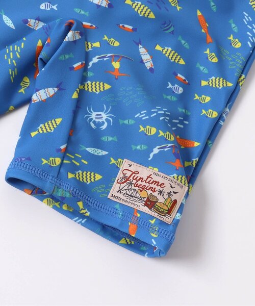 BREEZE（ブリーズ）の「２柄ボクサー水着_UVカット（水着・キッズ・イエロー/ブルー・120/110/90/100/80）」の15枚目の写真