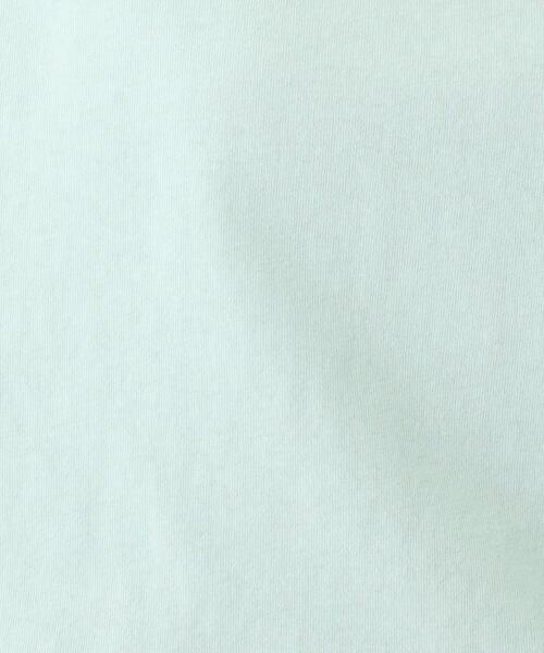 OPAQUE.CLIP（オペークドットクリップ）の「◆【大草直子さんコラボ】オーガニックコットンTシャツ（Tシャツ/カットソー・レディース・ブルー/ベビーピンク/ホワイト系/グリーン系・40/38/36）」の15枚目の写真