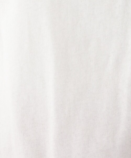 OPAQUE.CLIP（オペークドットクリップ）の「◆【大草直子さんコラボ】オーガニックコットンTシャツ（Tシャツ/カットソー・レディース・ブルー/ベビーピンク/ホワイト系/グリーン系・40/38/36）」の5枚目の写真