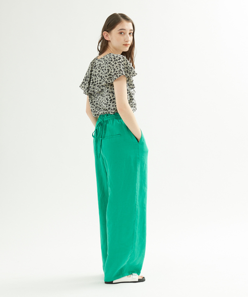 Rouge vif Anna(ルージュヴィフアンナ)の「【セットアップ対応】フラワープリントケープブラウス(シャツ/ブラウス・レディース・オフホワイト・フリー)」の16枚目の写真