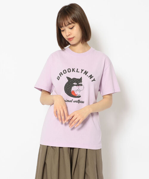 tシャツ FUNG/ファング　BASIC TEE BROOKLYN　Ｔシャツ レディース FUNG/ファング BASIC TEE BROOKLYN Tシャツ（Tシャツ