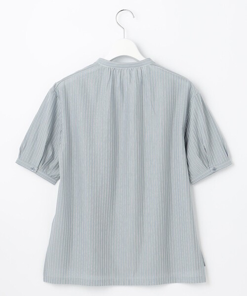J.PRESS Ladies(J.プレス レディス)の「【イージーケア】ストライプジャージーⅡ カットソー(Tシャツ/カットソー・レディース・ホワイト系1/ベージュ系1/サックスブルー系1・SMALL)」の11枚目の写真