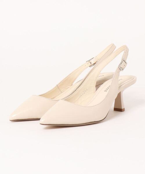 LAUTREAMONT（ロートレアモン）の「ポインテッドパンプス（パンプス・レディース・ベージュ/オレンジ・23.5cm/23.0cm）」の6枚目の写真