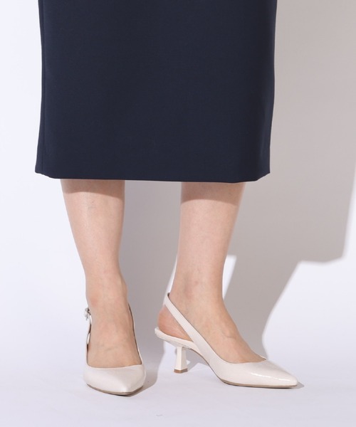 LAUTREAMONT（ロートレアモン）の「ポインテッドパンプス（パンプス・レディース・ベージュ/オレンジ・23.5cm/23.0cm）」の3枚目の写真