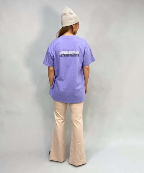 RVCA(ルーカ)の「RVCA/ルーカ ビッグシルエット/オーバーサイズ/バックプリントTシャツ BC043-P20(Tシャツ/カットソー・レディース・パープル/ホワイト/ブラック・M/L/S)」の15枚目の写真