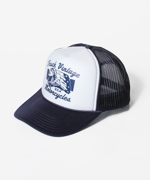 OVERRIDE（オーバーライド）の「【入荷禁止】TRUCK MESH CAP①（キャップ・メンズ・ホワイト/グレー/レッド/グリーン系その他/ブルー系その他/ブルー系その他2/ブルー系その他3/ブルー系その他4/ブラック系/イエロー系/レッド系/ワイン系/ワイン系1・FREE）」の5枚目の写真