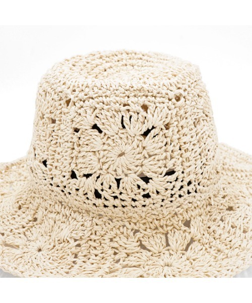 flower（フラワー）の「フラワークロシェハット（ハット・レディース・アイボリー・FREE）」の14枚目の写真