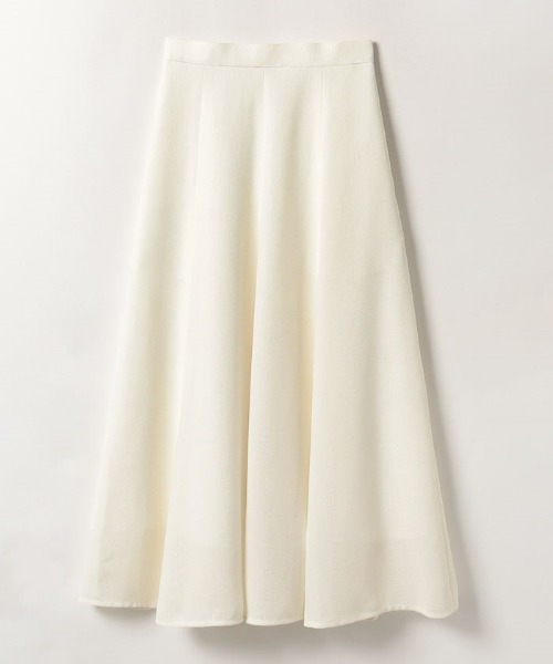 allureville（アルアバイル）の「ライトメッシュマーメイドフレアスカート（スカート・レディース・ベージュ/レッド/オフホワイト/ブルー・1/2）」の2枚目の写真