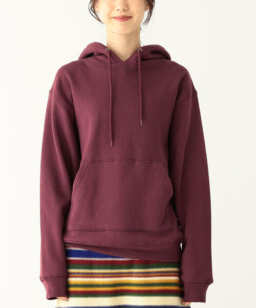BEAMS BOY（ビームスボーイ）の「SCREEN STARS × BEAMS BOY / 別注 ピグメント パーカ 22FW（パーカー・レディース・ダークグリーン/チャコールグレー/サックスブルー/レッド系その他7・ONE SIZE）」の16枚目の写真