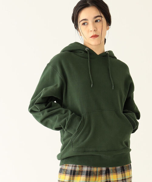 BEAMS BOY（ビームスボーイ）の「SCREEN STARS × BEAMS BOY / 別注 ピグメント パーカ 22FW（パーカー・レディース・ダークグリーン/チャコールグレー/サックスブルー/レッド系その他7・ONE SIZE）」の20枚目の写真