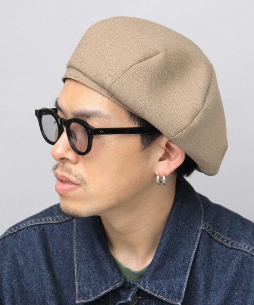Mr.COVER（ミスターカバー）の「日本製 ビッグシルエット 8枚パネル ベレー帽（ハンチング/ベレー帽・メンズ・ブラック/グレー/ブルー/ブラウン・FREE）」の10枚目の写真
