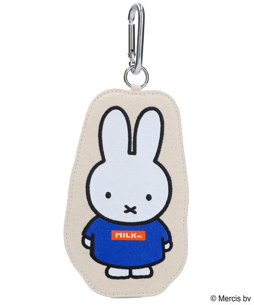 MILKFED.（ミルクフェド）の「MIFFY CARD POUCH（ポーチ・レディース・ホワイト・ONE SIZE）」の4枚目の写真