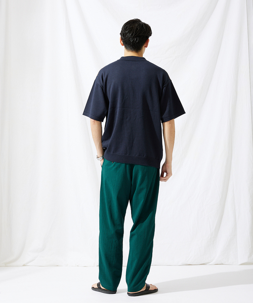 JOURNAL STANDARD(ジャーナルスタンダード)の「【GEOM PATTERN / ジオメパターン】ジャガード ニットポロシャツ(ポロシャツ・メンズ・ブラック/ネイビー/クリアイエロー/コバルトブルー・MEDIUM/LARGE)」の15枚目の写真