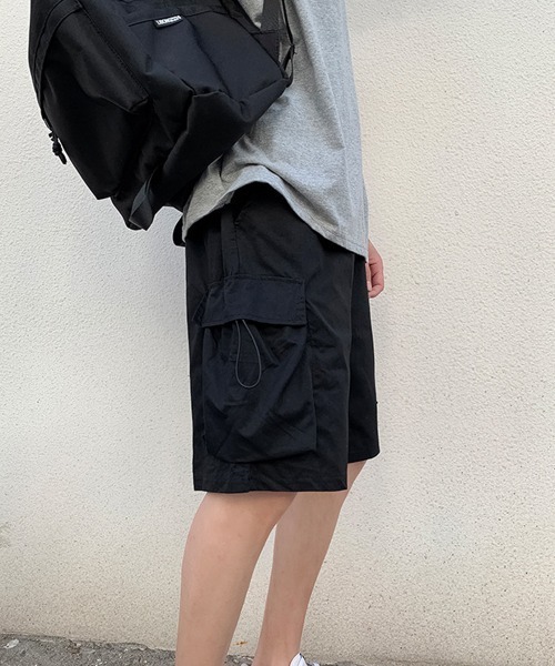 NEW GENTLEMAN（ニュージェントルマン）の「タクティカル カーゴショーツ（カーゴパンツ・メンズ・ブラック/オリーブ・M/L）」の9枚目の写真