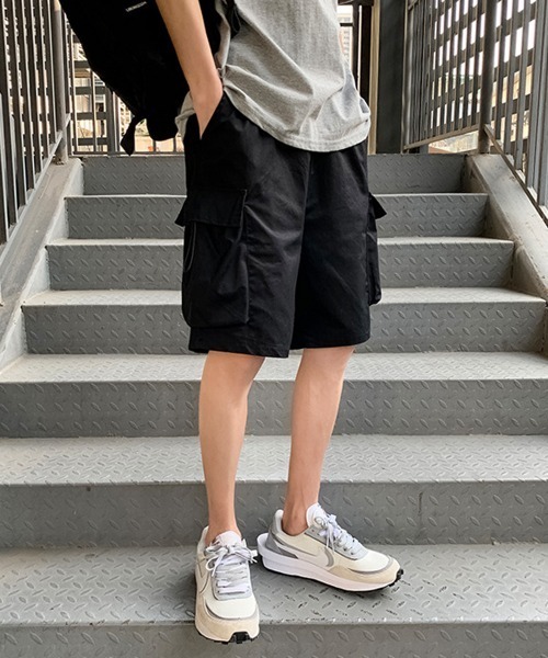 NEW GENTLEMAN（ニュージェントルマン）の「タクティカル カーゴショーツ（カーゴパンツ・メンズ・ブラック/オリーブ・M/L）」の16枚目の写真
