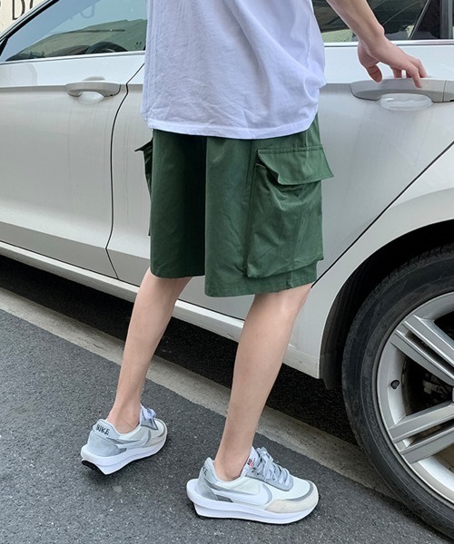 NEW GENTLEMAN（ニュージェントルマン）の「タクティカル カーゴショーツ（カーゴパンツ・メンズ・ブラック/オリーブ・M/L）」の18枚目の写真