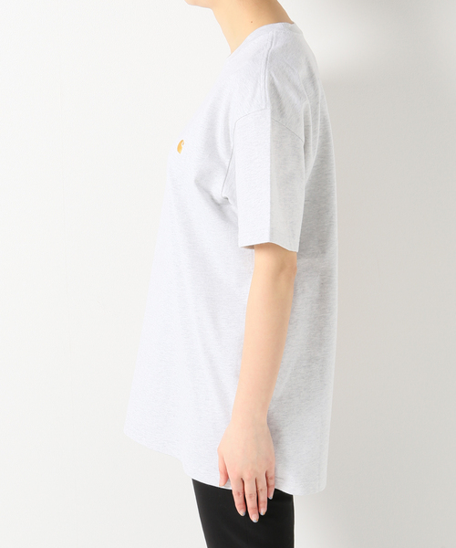 Carhartt WIP(カーハートダブリューアイピー)の「CARHARTT WIP S/S CHASE T-SHIRT(Tシャツ/カットソー・レディース・ブラック/グレー/アイボリー・SMALL/MEDIUM/X-SMALL)」の12枚目の写真