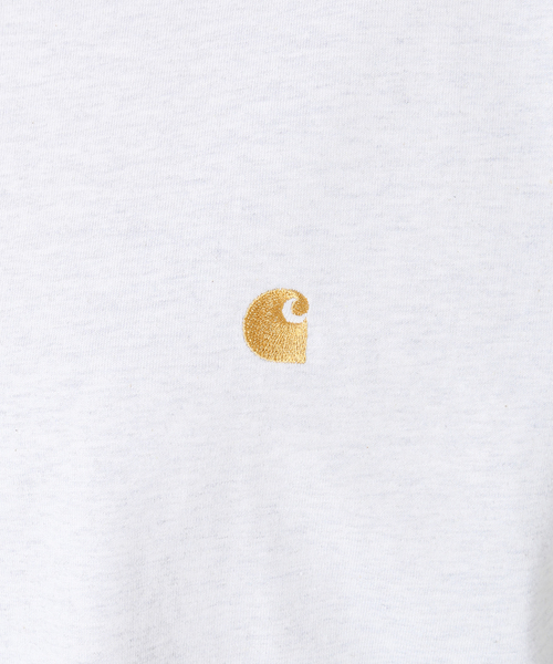 Carhartt WIP(カーハートダブリューアイピー)の「CARHARTT WIP S/S CHASE T-SHIRT(Tシャツ/カットソー・レディース・ブラック/グレー/アイボリー・SMALL/MEDIUM/X-SMALL)」の17枚目の写真