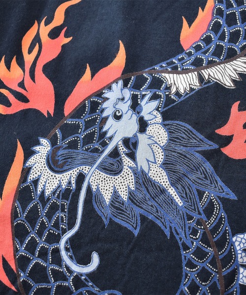 VINTAGE（ヴィンテージ）の「【ヴィンテージ古着】UTILITY  総柄　オープンカラーシャツ（シャツ/ブラウス・メンズ・ブラック・X-LARGE）」の4枚目の写真