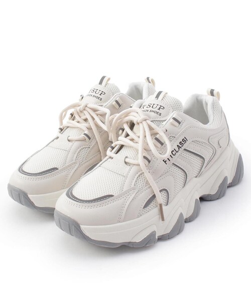 cs T&P(シーエスティーアンドピー)の「カラースニーカー(スニーカー・レディース・ブラック/ベージュ・S/M/L/LL)」の5枚目の写真