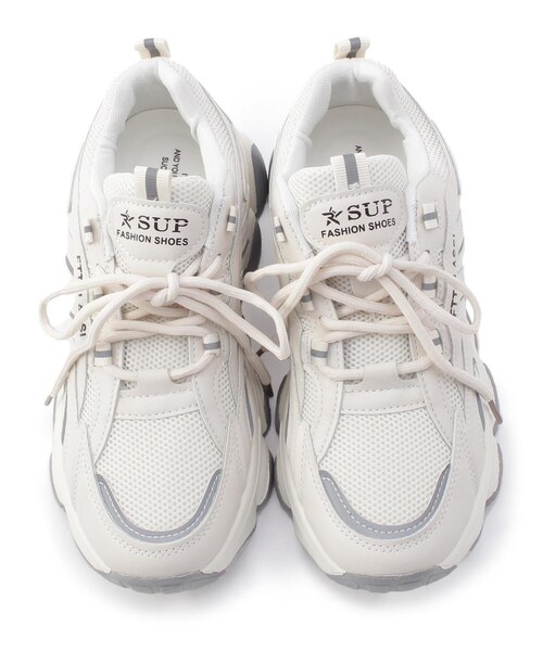 cs T&P(シーエスティーアンドピー)の「カラースニーカー(スニーカー・レディース・ブラック/ベージュ・S/M/L/LL)」の8枚目の写真