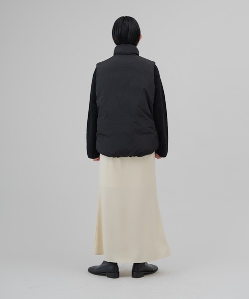 Aunt Marie&#39;s - Aunt Maries  大人　ダウンベスト　美品 Aunt Marie's（アントマリーズ）の「中綿スタンドネックベスト