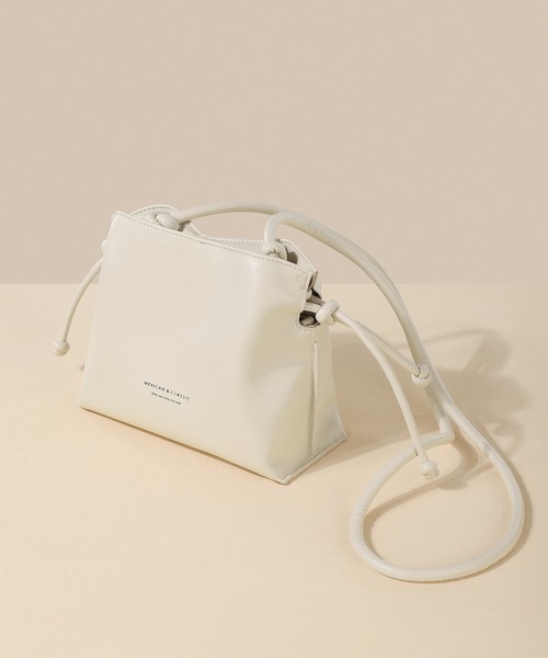 SAISON DE PAPILLON(セゾンドパピヨン)の「MEXICAN シルエットアレンジ自在のミニショルダーバッグ 肩掛け(ショルダーバッグ・レディース・オフホワイト/グリーン/ブラック・フリー)」の8枚目の写真