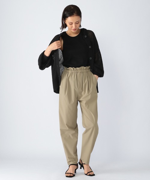 BARNYARDSTORM（バンヤードストーム）の「BARNYARDSTORM / テープヤーンカーデ（ニット/セーター・レディース・ホワイト/ブラック・FREE）」の10枚目の写真