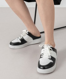 FOLLOWIN | シンプル厚底サボ スニーカー(スニーカー)