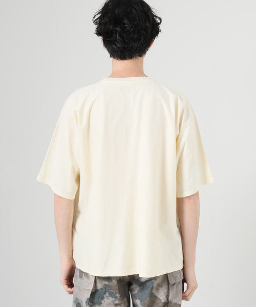 JOURNAL STANDARD J.S HOMESTEAD(ジャーナルスタンダードホームステッド)の「【J.S Homestead】ワイド クラッシュ Tシャツ(Tシャツ/カットソー・メンズ・グリーン/イエロー/ネイビー/ピンク・FREE)」の16枚目の写真