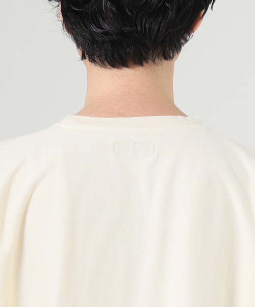 JOURNAL STANDARD J.S HOMESTEAD(ジャーナルスタンダードホームステッド)の「【J.S Homestead】ワイド クラッシュ Tシャツ(Tシャツ/カットソー・メンズ・グリーン/イエロー/ネイビー/ピンク・FREE)」の18枚目の写真