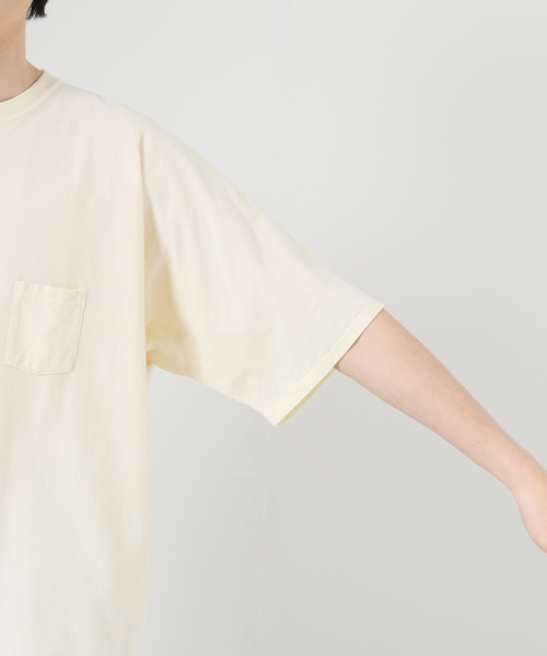JOURNAL STANDARD J.S HOMESTEAD(ジャーナルスタンダードホームステッド)の「【J.S Homestead】ワイド クラッシュ Tシャツ(Tシャツ/カットソー・メンズ・グリーン/イエロー/ネイビー/ピンク・FREE)」の19枚目の写真