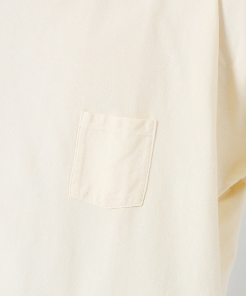 JOURNAL STANDARD J.S HOMESTEAD(ジャーナルスタンダードホームステッド)の「【J.S Homestead】ワイド クラッシュ Tシャツ(Tシャツ/カットソー・メンズ・グリーン/イエロー/ネイビー/ピンク・FREE)」の6枚目の写真