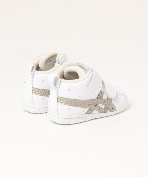 TSURUYA(ツルヤ)の「《ASICS》スクスク アミュレファースト SL 1144A223(スニーカー・キッズ・ホワイト/ホワイト×ネイビー/ホワイト×ゴールド/ホワイト系その他・13.5cm/11.5cm/12.0cm/13.0cm/12.5cm)」の5枚目の写真