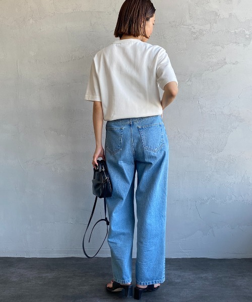 LACOSTE（ラコステ）の「【WEB限定】[LACOSTE/ラコステ] ワンポイントロゴ 鹿の子ポケットTシャツ（Tシャツ/カットソー・レディース・ホワイト/ブラック/ネイビー/オリーブ・2/4/3/5）」の17枚目の写真