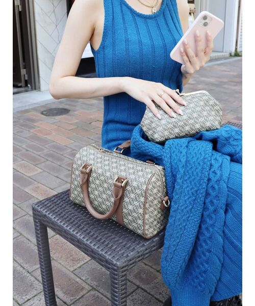 EVRIS（エヴリス）の「ERモノグラムポーチ（ポーチ・レディース・ブラック/ブラウン/グリーン・FREE）」の8枚目の写真