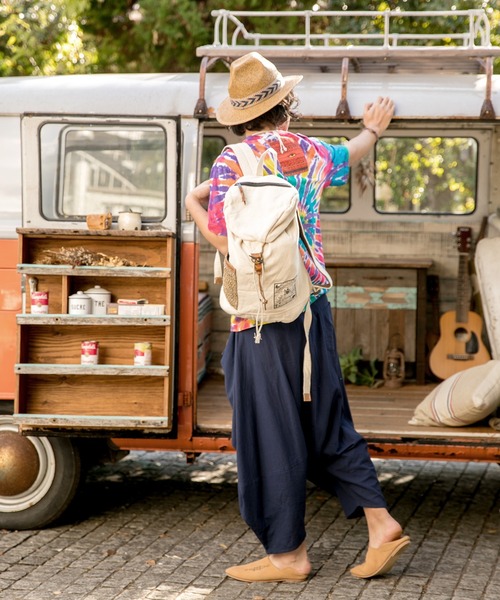 チャイハネ(チャイハネ)の「【チャイハネ】タルチョリュック(バックパック/リュック・メンズ・ホワイト/レッド/ブルー/イエロー/グリーン・FREE)」の20枚目の写真