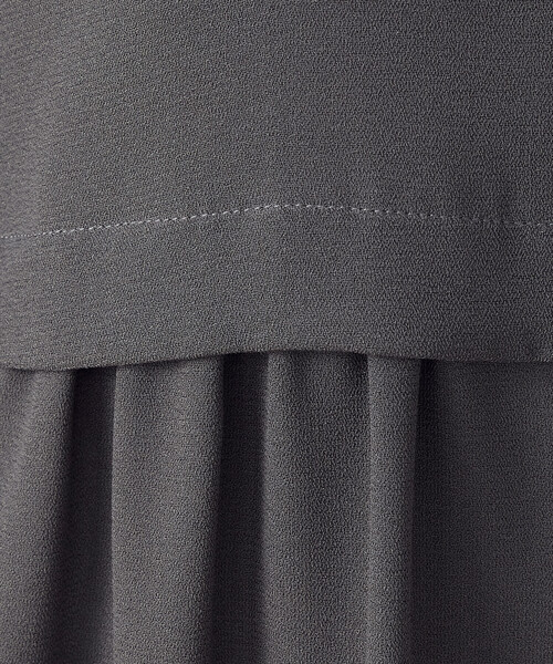 COMME CA ISM（コムサイズム）の「バンドカラー　ロングシャツ（シャツ/ブラウス・レディース・ホワイト/ブラック/チャコール・MEDIUM/LARGE）」の17枚目の写真