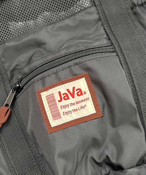 Java（ジャバ）の「《JaVaジャバ 別注》ころんと可愛い。2wayアウトドア巾着メッシュバッグ（ショルダーバッグ・レディース・ブラック/ベージュ/カーキ/レオパード/カモフラージュ・ONE SIZE）」の16枚目の写真