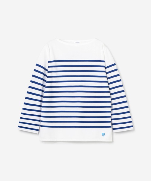 ORCIVAL（オーシバル）の「ORCIVAL | ラッセルフレンチ セーラーTシャツ WOMEN（Tシャツ/カットソー・レディース・ブルー系その他/ベージュ系その他/ブルー系その他5・2/3/1/0）」の17枚目の写真