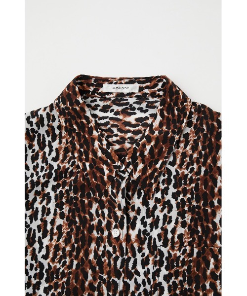 MOUSSY(マウジー)の「LOOSE シャツ(シャツ/ブラウス・レディース・ライトピンク/ホワイト系その他/ライトブルー・FREE)」の8枚目の写真