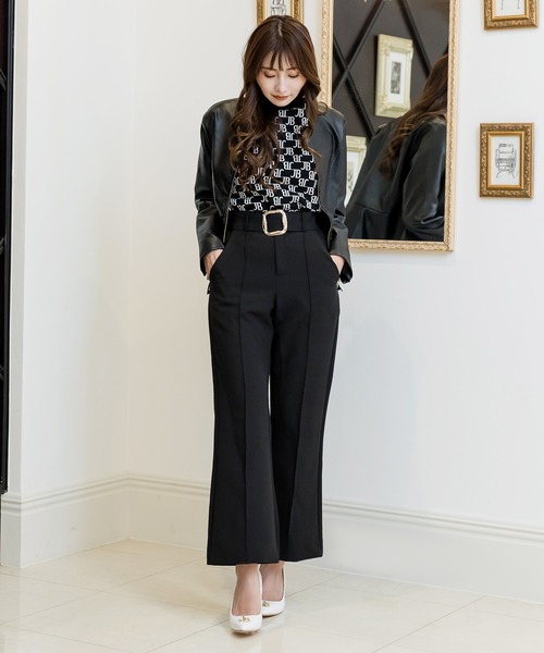 Julia Boutique（ジュリアブティック）の「JBモチーフパンプス/22500（パンプス・レディース・ブラック/ベージュ/ピンク/アイボリー/ホワイト系/ブラック系・LL/3L/S/M/L）」の17枚目の写真