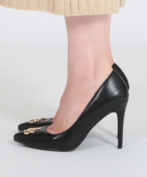 Julia Boutique（ジュリアブティック）の「JBモチーフパンプス/22500（パンプス・レディース・ブラック/ベージュ/ピンク/アイボリー/ホワイト系/ブラック系・LL/3L/S/M/L）」の15枚目の写真