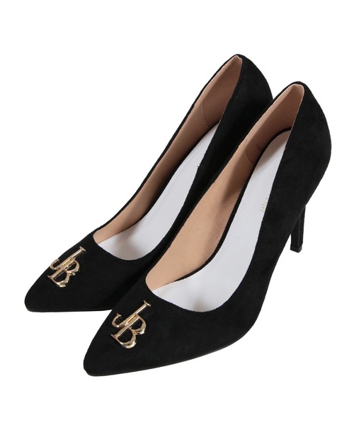 Julia Boutique（ジュリアブティック）の「JBモチーフパンプス/22500（パンプス・レディース・ブラック/ベージュ/ピンク/アイボリー/ホワイト系/ブラック系・LL/3L/S/M/L）」の9枚目の写真