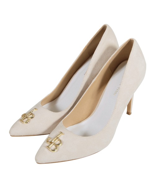 Julia Boutique（ジュリアブティック）の「JBモチーフパンプス/22500（パンプス・レディース・ブラック/ベージュ/ピンク/アイボリー/ホワイト系/ブラック系・LL/3L/S/M/L）」の16枚目の写真