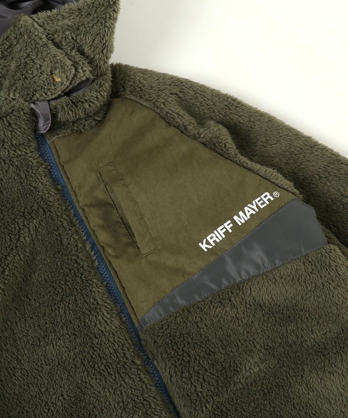 KRIFF MAYER（クリフメイヤー）の「リバーシブル ボア 2way アウトドア キャンプ （ひっくりスペシャルJK）（その他アウター・キッズ・レッド/チャコール/グレー/ベージュ・130/140/160/170/150/120）」の13枚目の写真