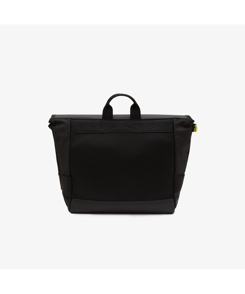 LACOSTE（ラコステ）の「アウトドア クロック メッセンジャーバッグ（ショルダーバッグ・メンズ・ブラック/ベージュ・FREE）」の4枚目の写真